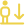 Person arrow down to